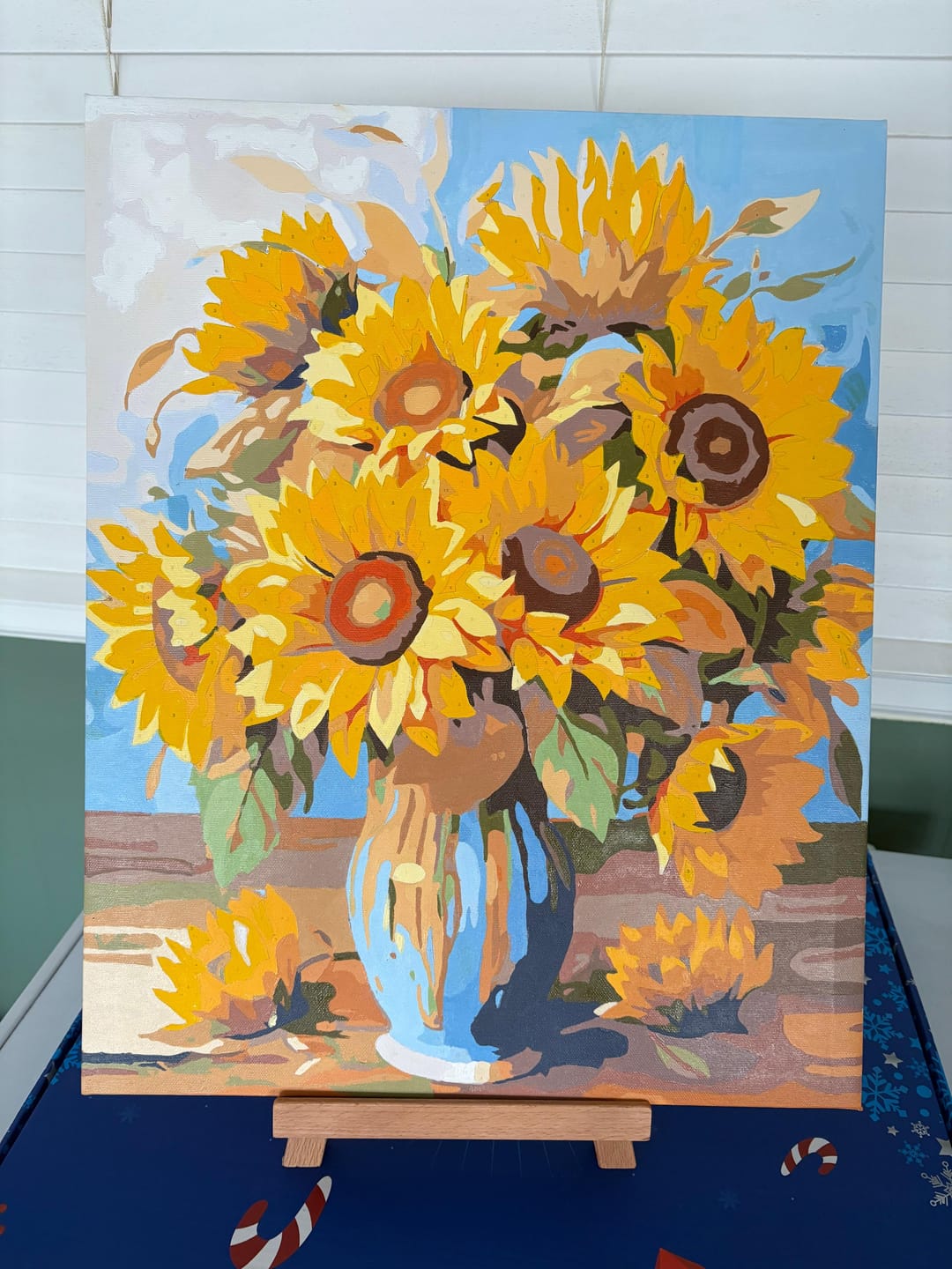 Customer photo review of Vase of Golden Blooms