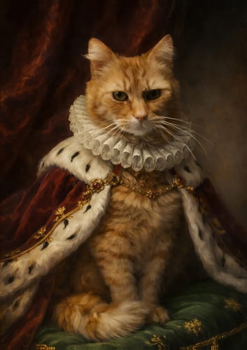 Customer photo review of Royal Pet Portrait
