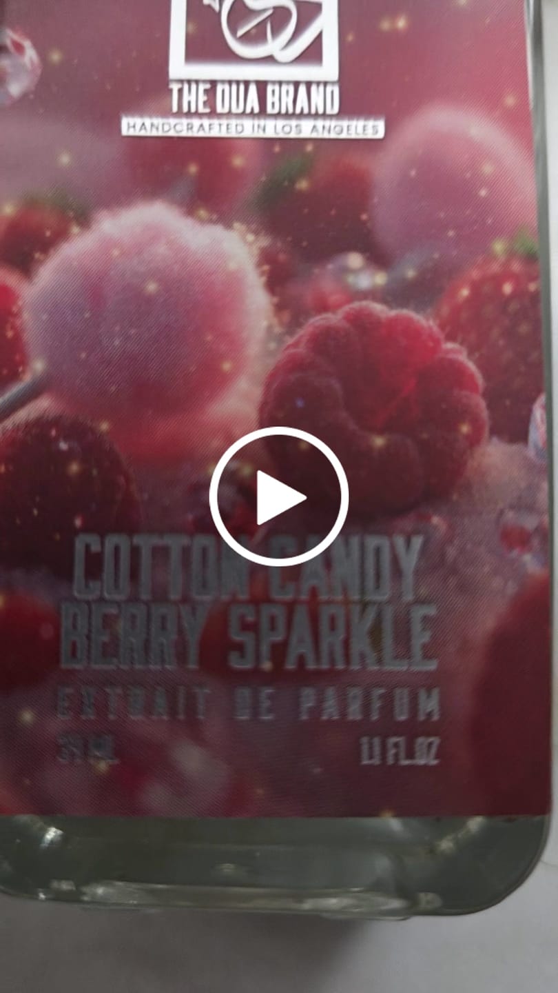 Customer video review of Cotton Candy Berry Sparkle