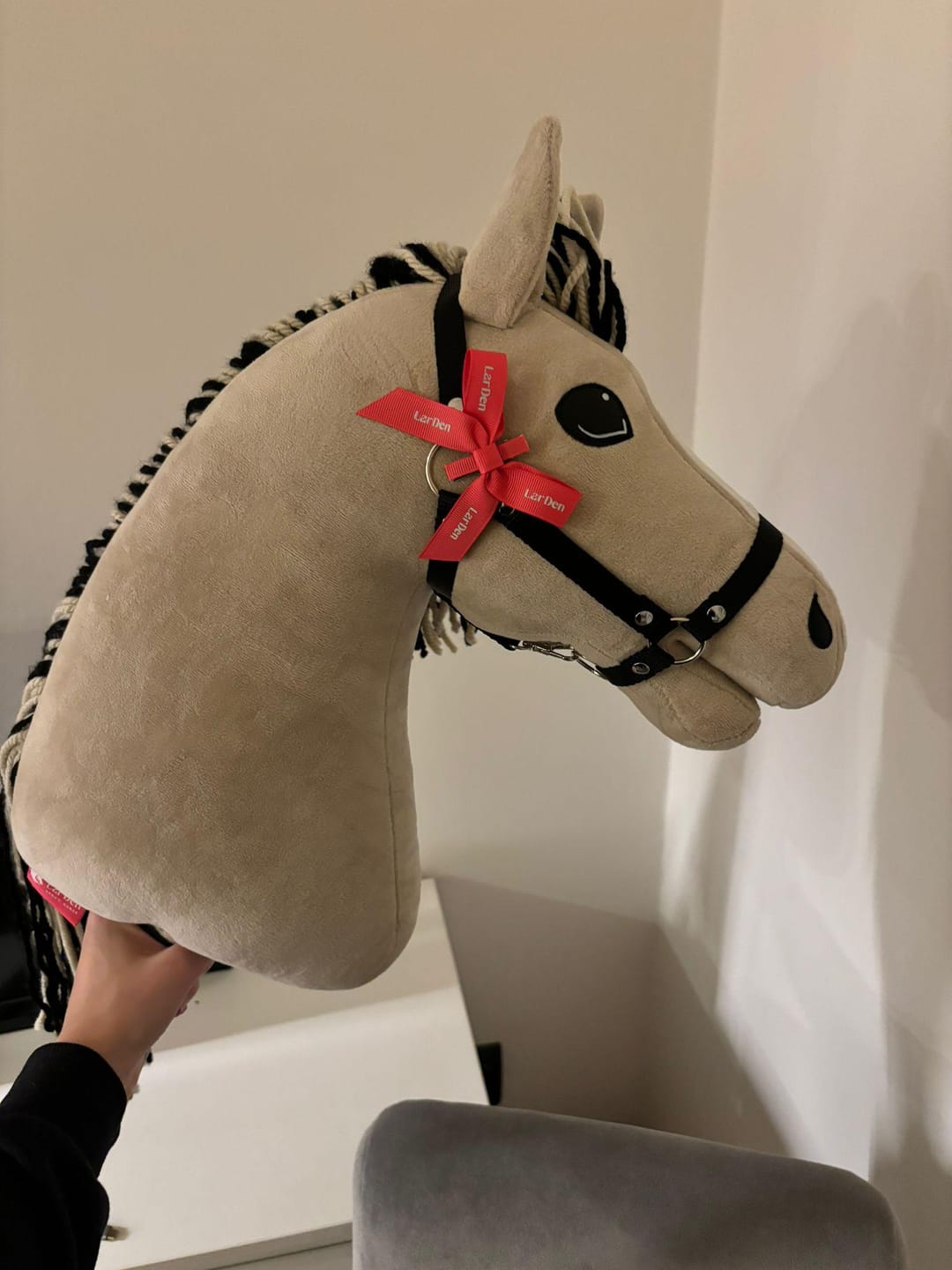 Customer photo review of Hobby Horse Aurora with Black Halter