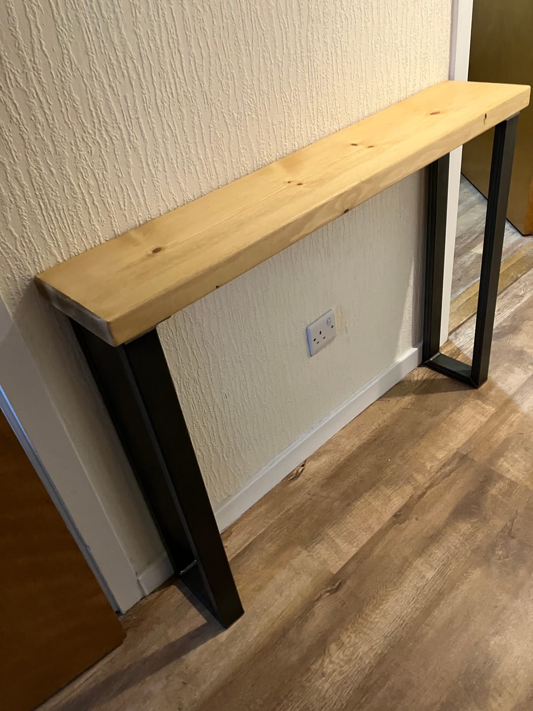 Customer photo review of Rustic Console Table  | 20cm Depth