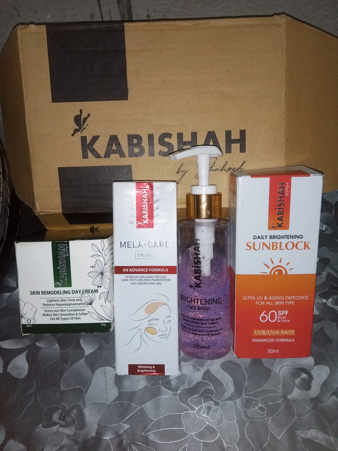 Customer photo review of Complete Fairness Radiance Bundle: Whitening Trio
