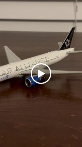 Customer video review of GEMINI UNITED 777-200ER 1/400 REG#N77022 STAR ALLIANCE