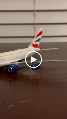 Customer video review of GEMINI BRITISH A380 1/400 REG#G-XLEE