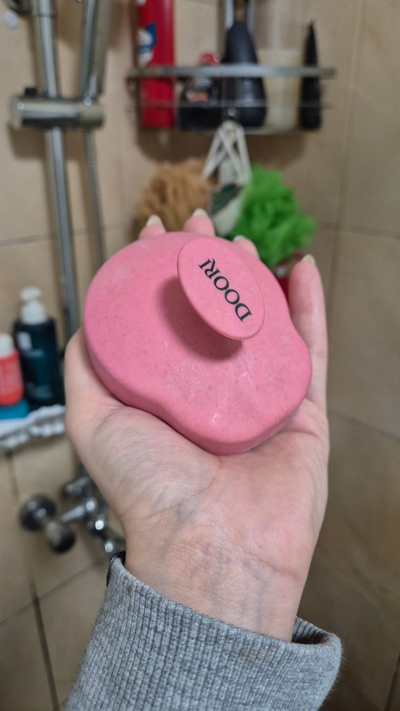 Customer photo review of Масажна ЕКО четка за скалп Doori