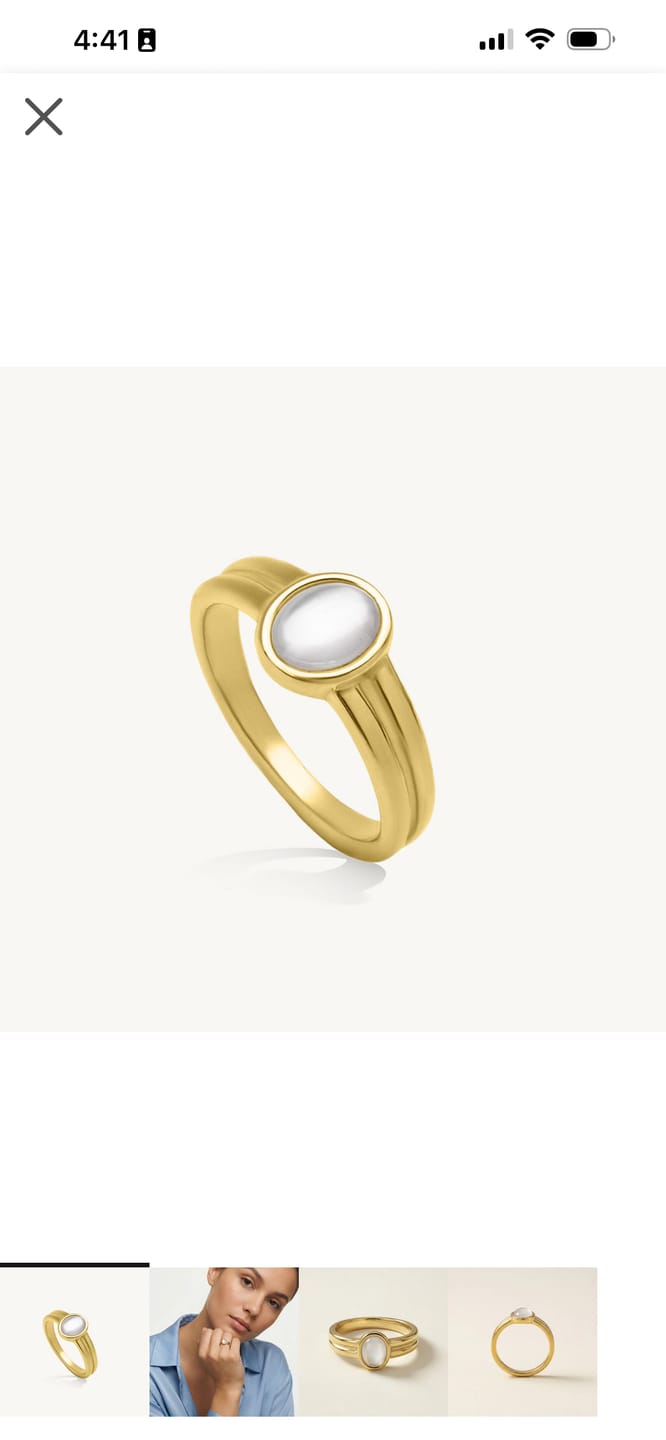 Customer photo review of Orbit Luna Frame Ring