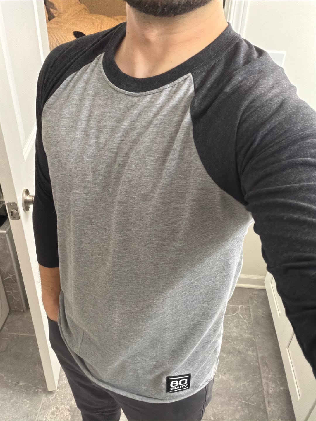 Customer photo review of 80Eighty® Baseball Shirt
