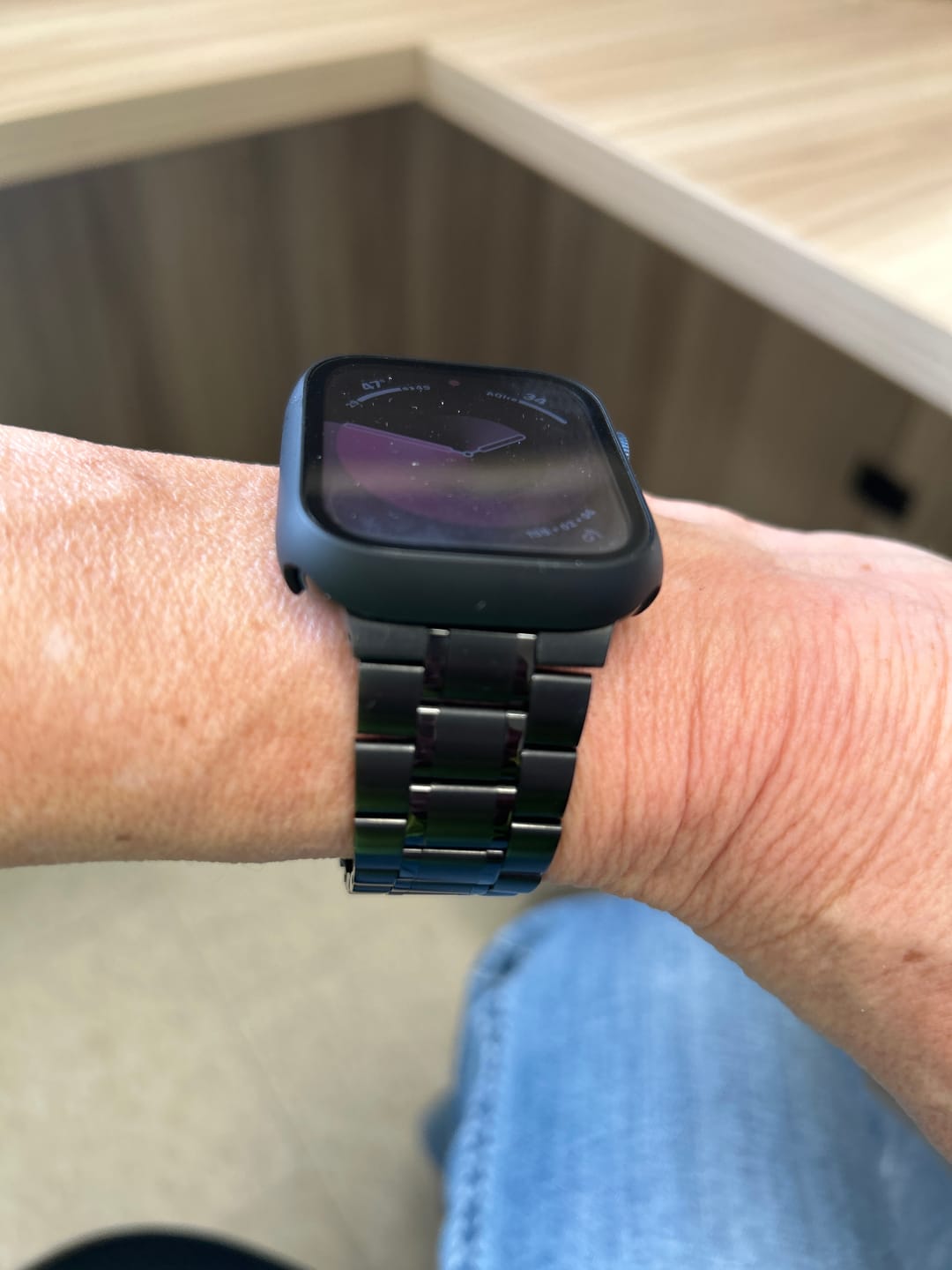 Customer photo review of Kyra Metal Strap