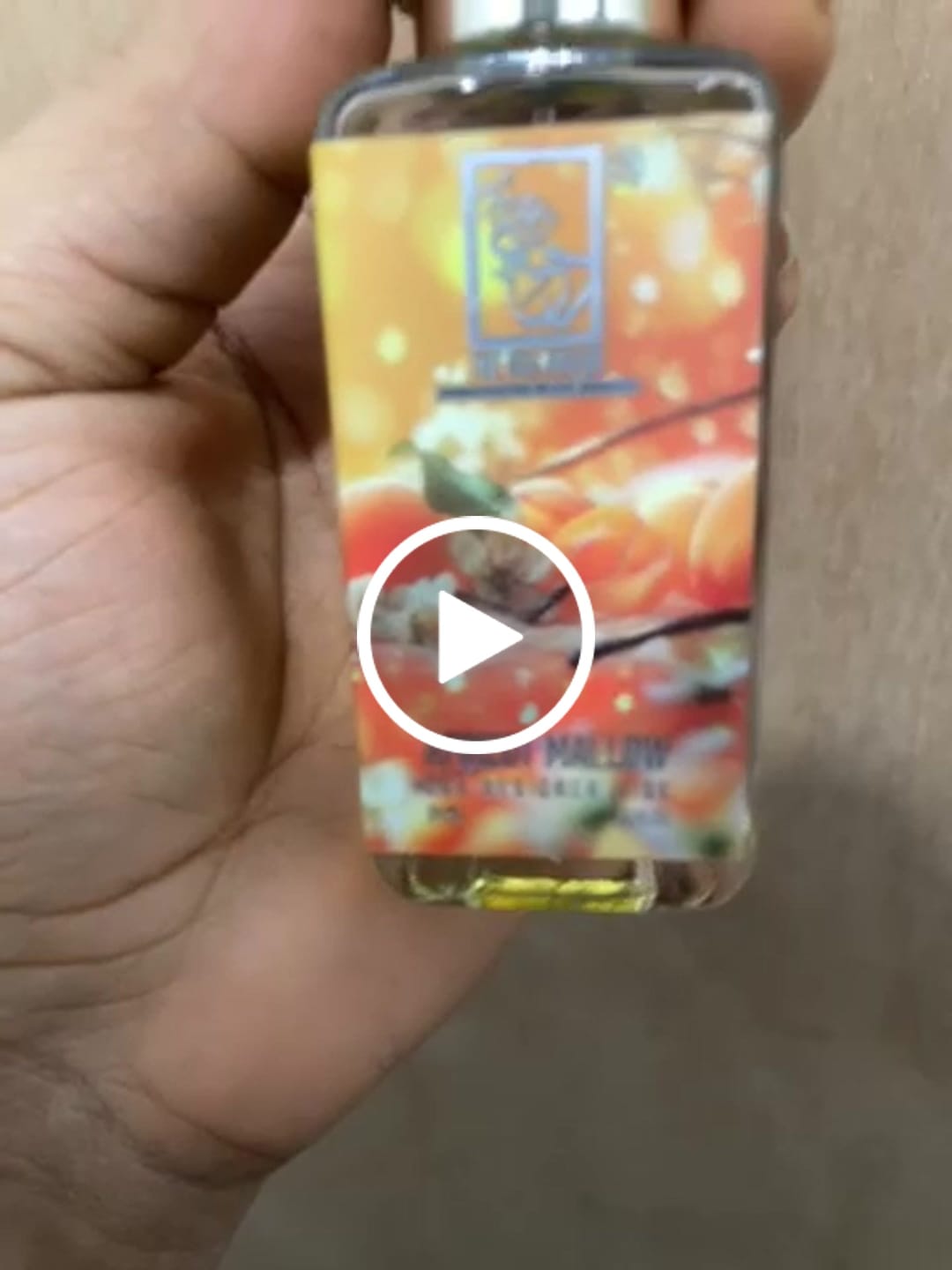 Customer video review of Apricot Mallow