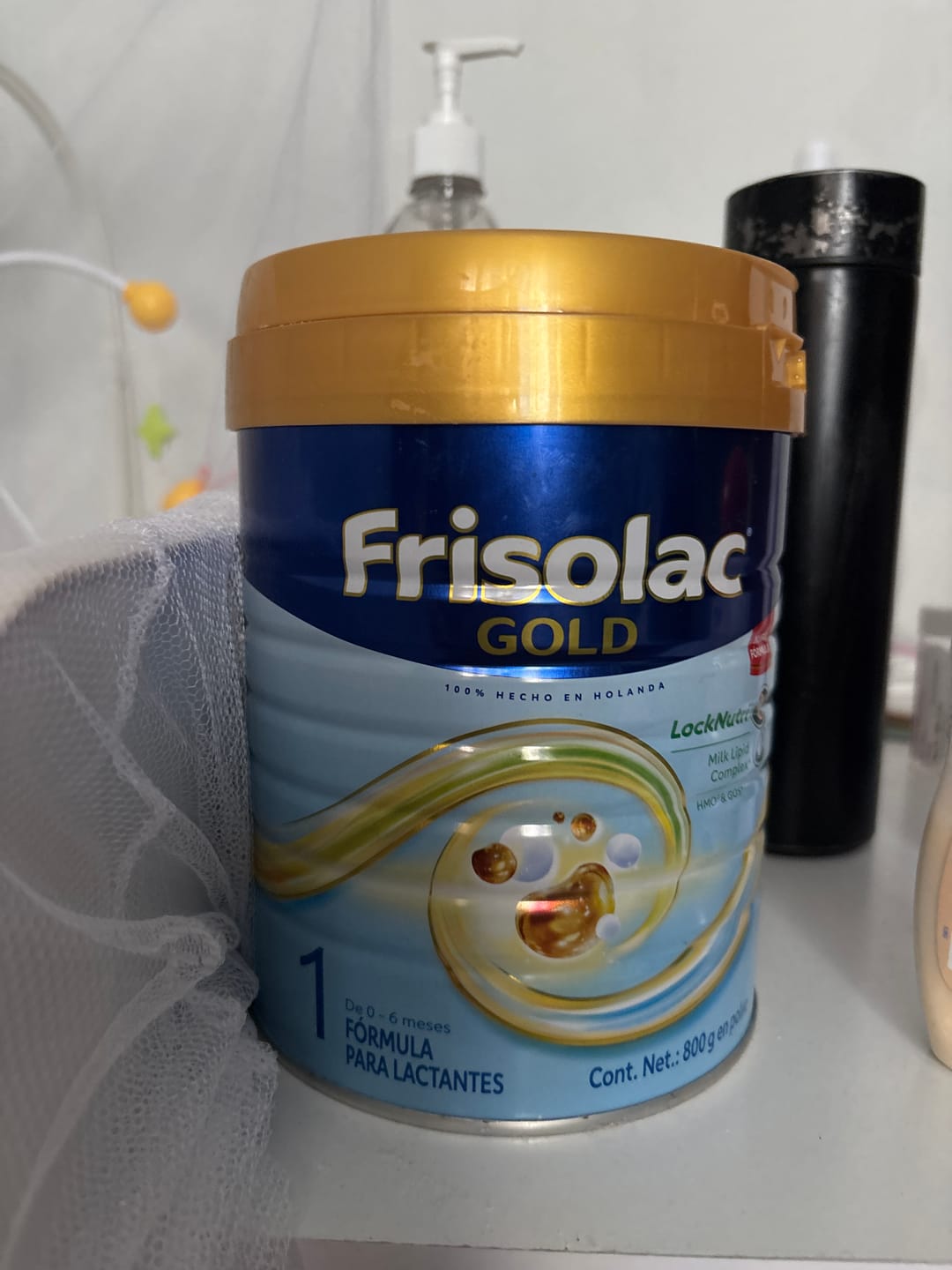 Customer photo review of Frisolac Gold 1 (0-6 Meses) Lata C/ 800 Gr