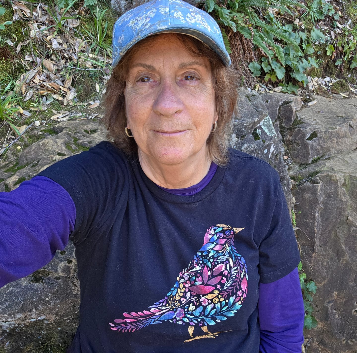 Customer photo review of Blood Moon Raven T-shirt