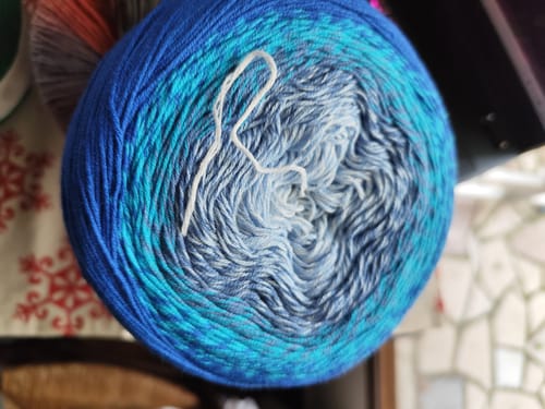 Customer photo review of YarnArt Flowers