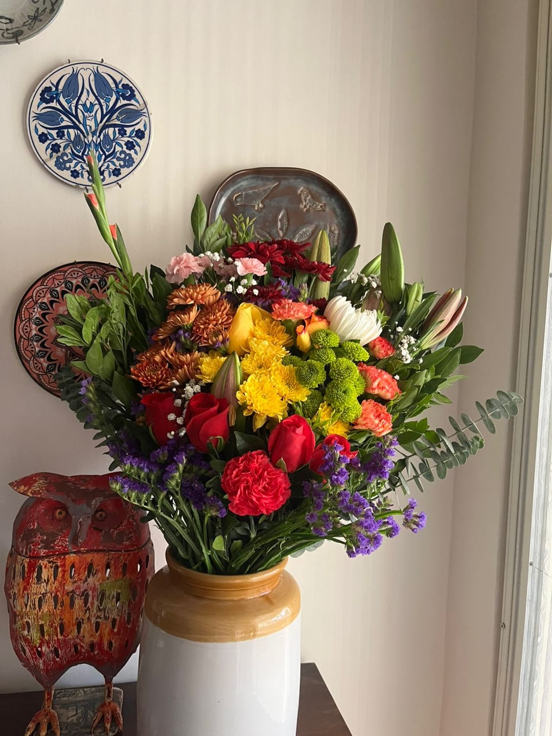 Customer photo review of A Riot of Colours