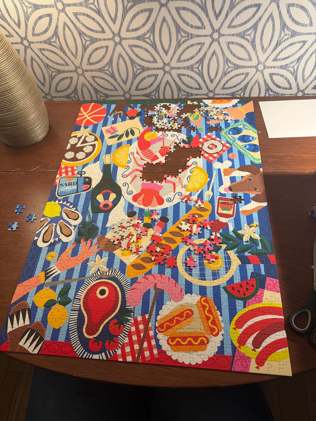 Customer photo review of Seaside Feast