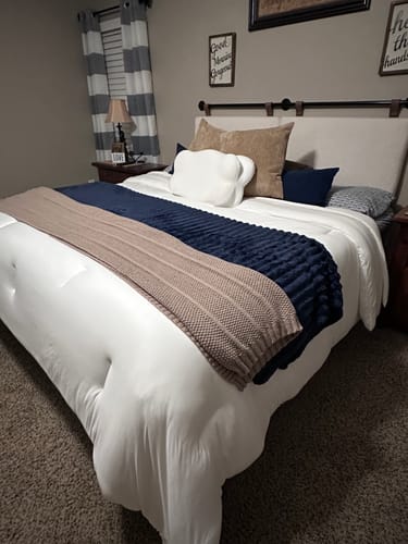 Customer photo review of Cloud Cooling Pillow Case