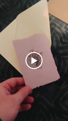 Customer video review of be mine bouquet valentine card