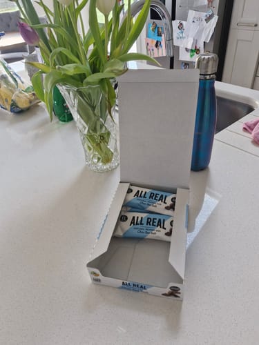 Customer photo review of Choc Sea Salt Protein Bar 50g x 12 bars