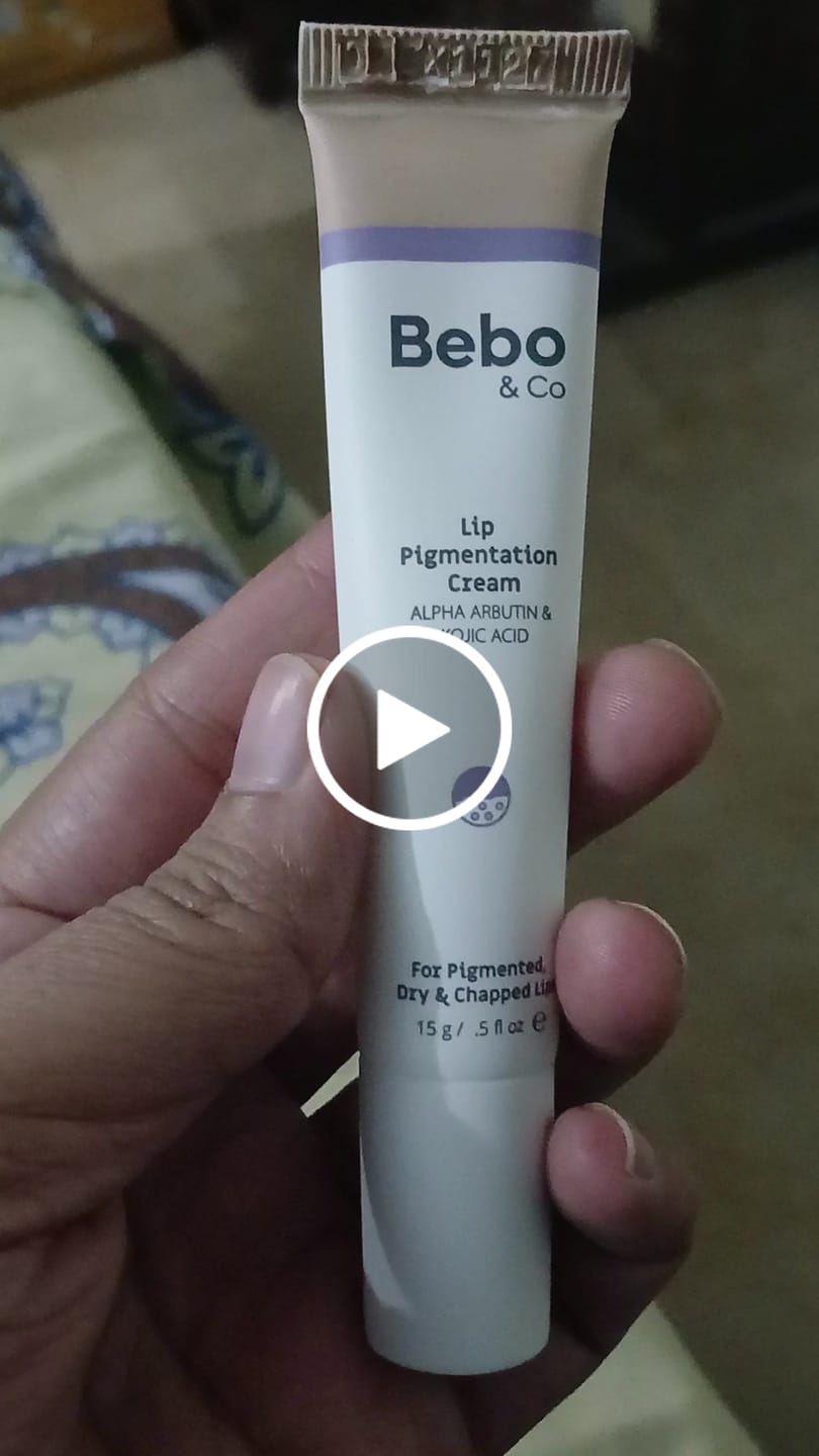Customer video review of Lip Pigmentation Cream for Natural Pink Lips