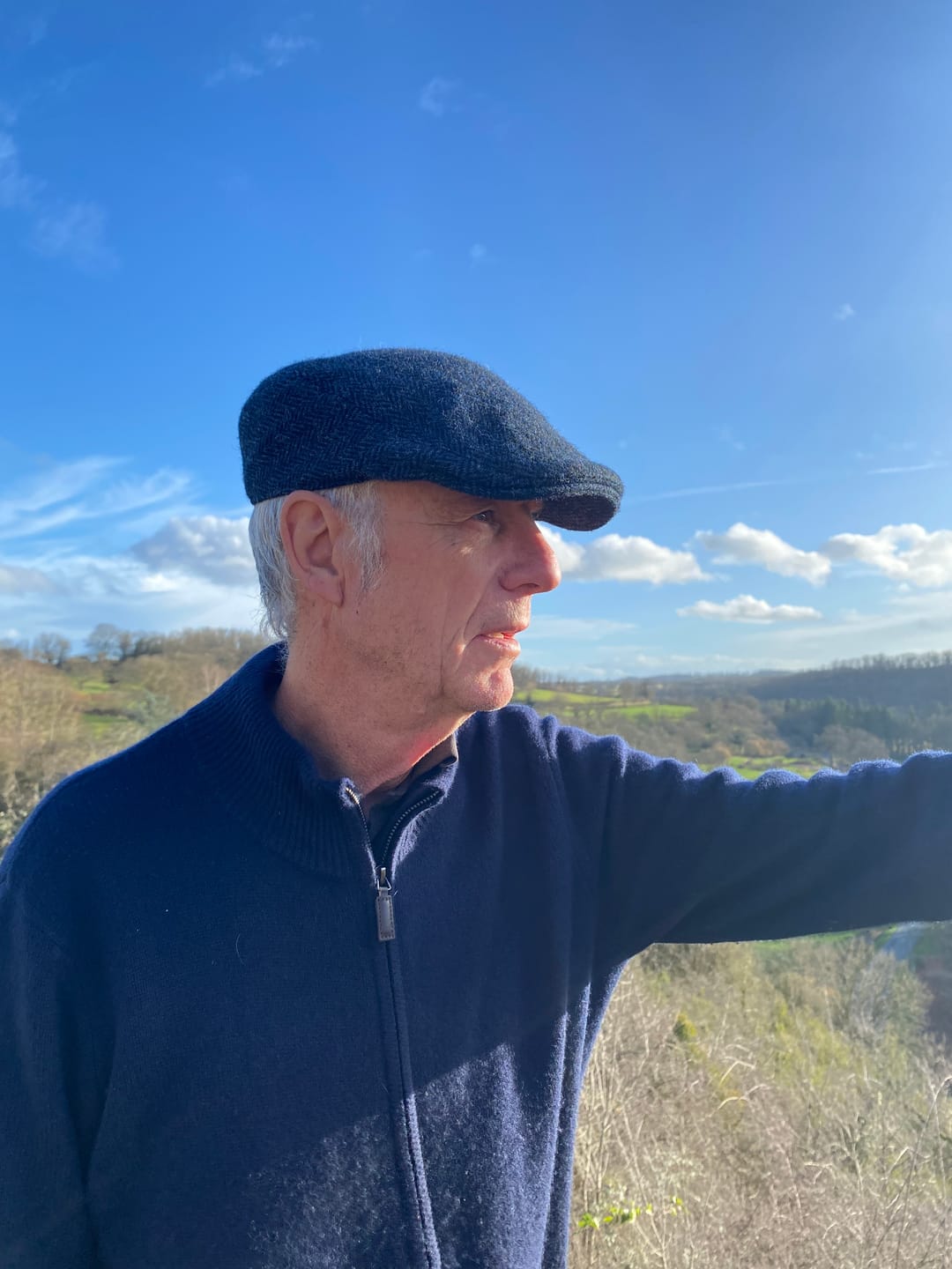 Customer photo review of Donegal Touring Cap Tweed