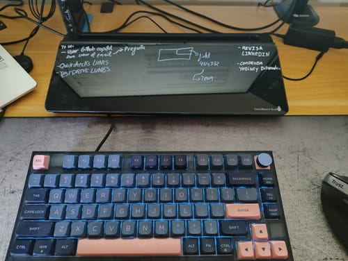 Customer photo review of DeskBoard Buddy