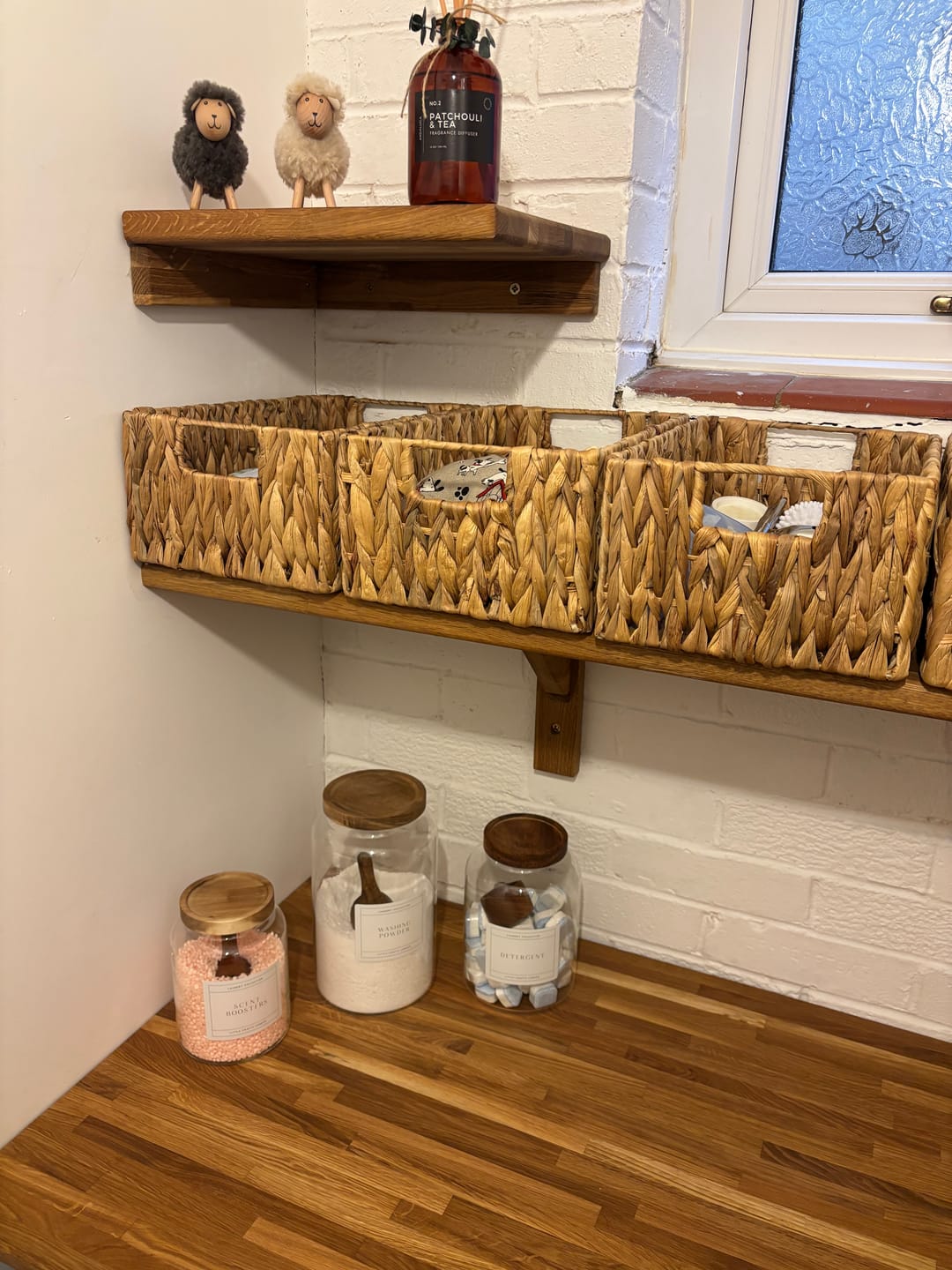 Customer photo review of Acacia Wood Deep Scoop