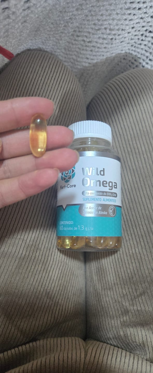 Customer photo review of Wild Omega Fort Core | Omega 3 | 60 Cápsulas