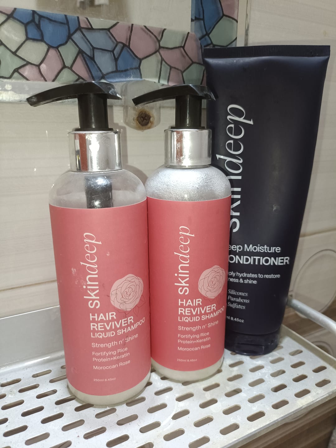Customer photo review of Hair Revival Set - Liquid Edition