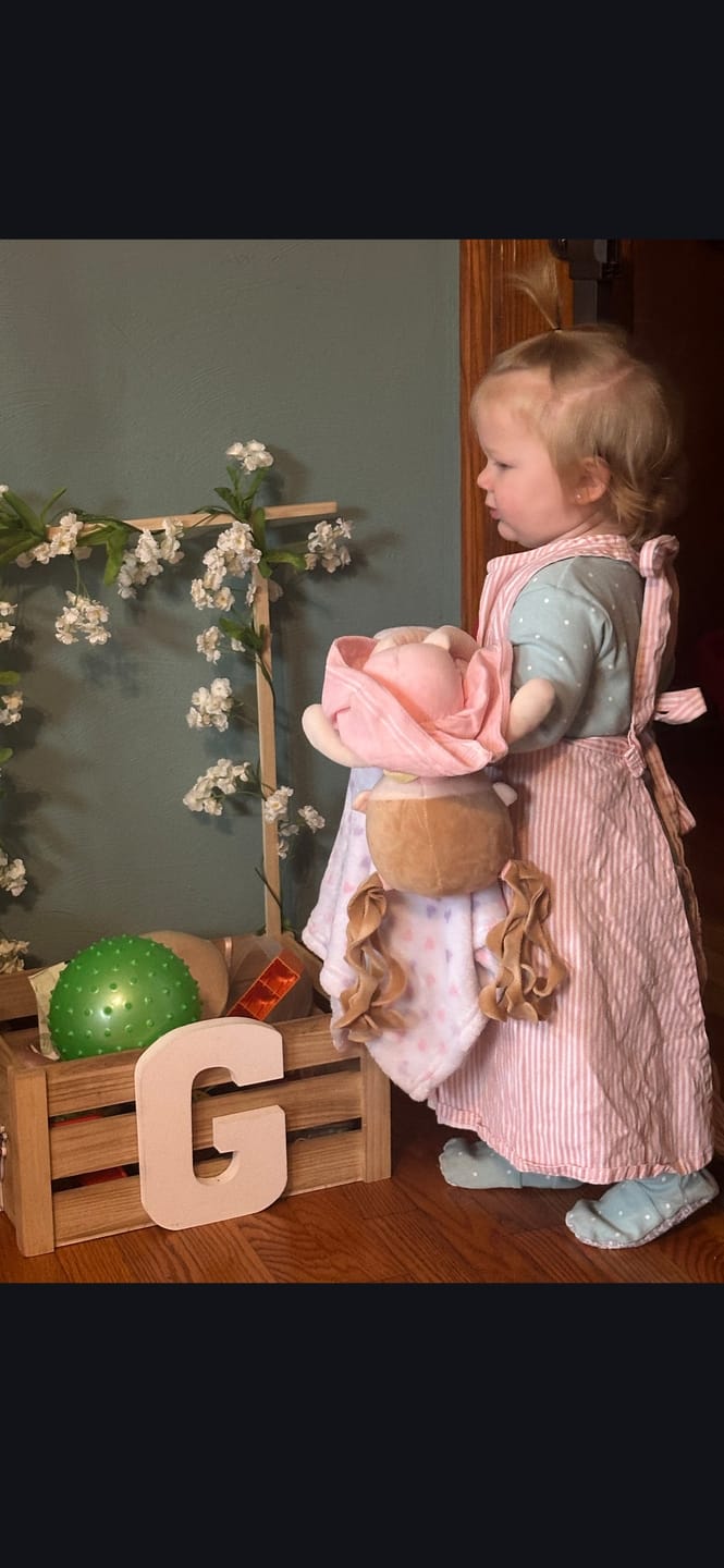 Customer photo review of Personalized Strawberry Girl - Pink