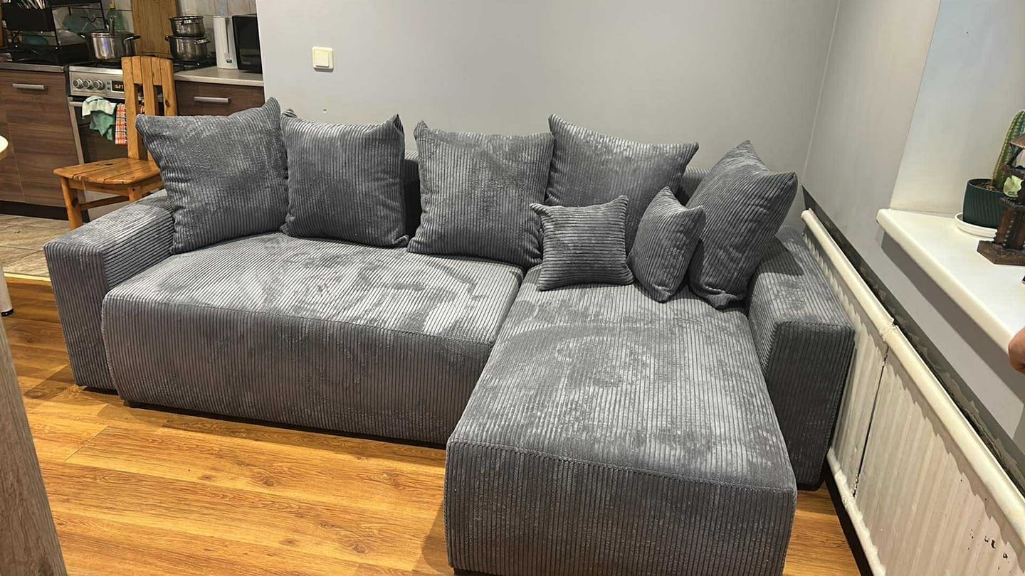 Customer photo review of Kampas “Plush” Cappuccino
