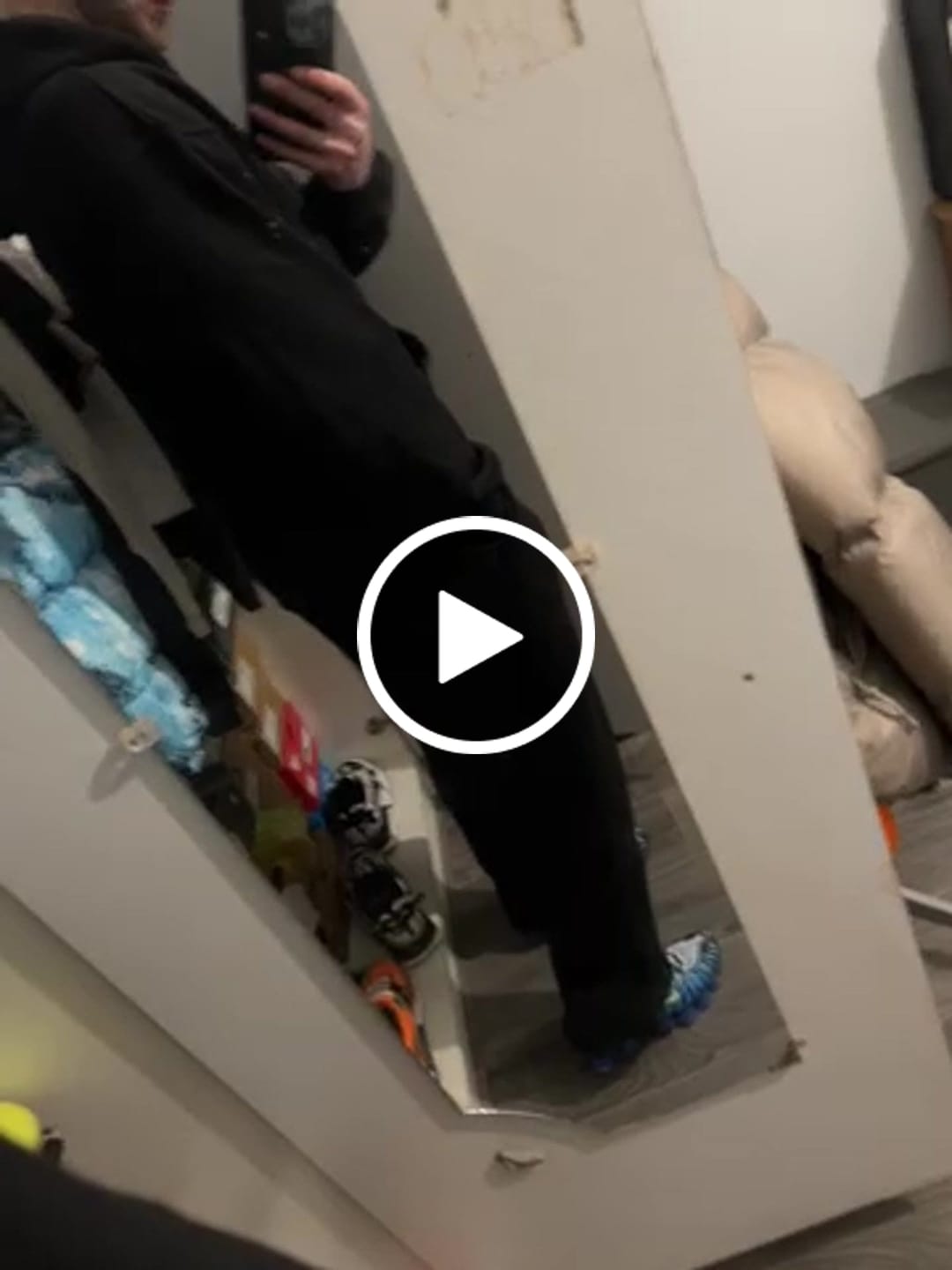 Customer video review of Sweatpants Baggy Fit Blanks 500GSM Black