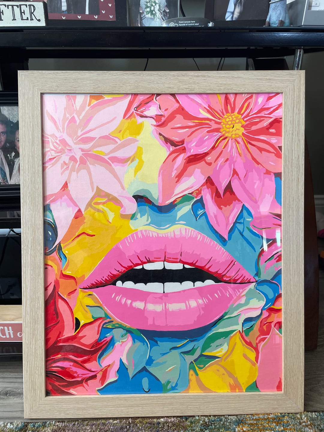 Customer photo review of Pop Art Lips