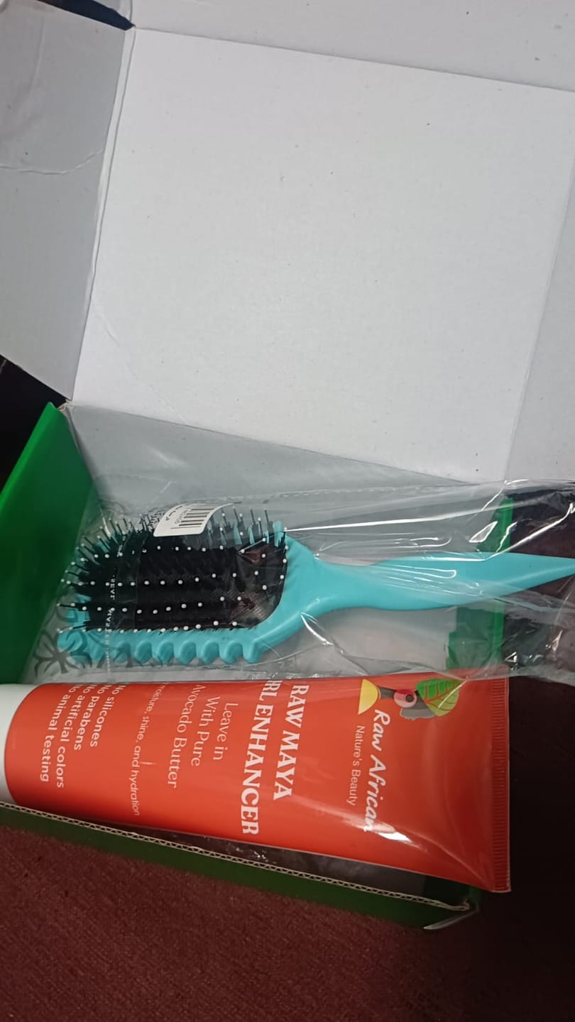 Customer photo review of Maya Leave In & Curl Enhancer