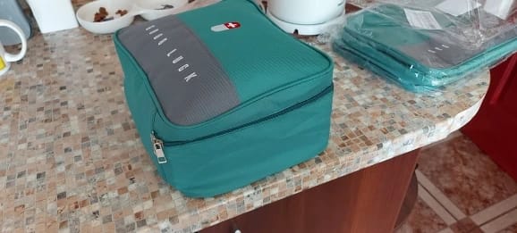 Customer photo review of Trousse Pharmacie Voyage Grande Taille