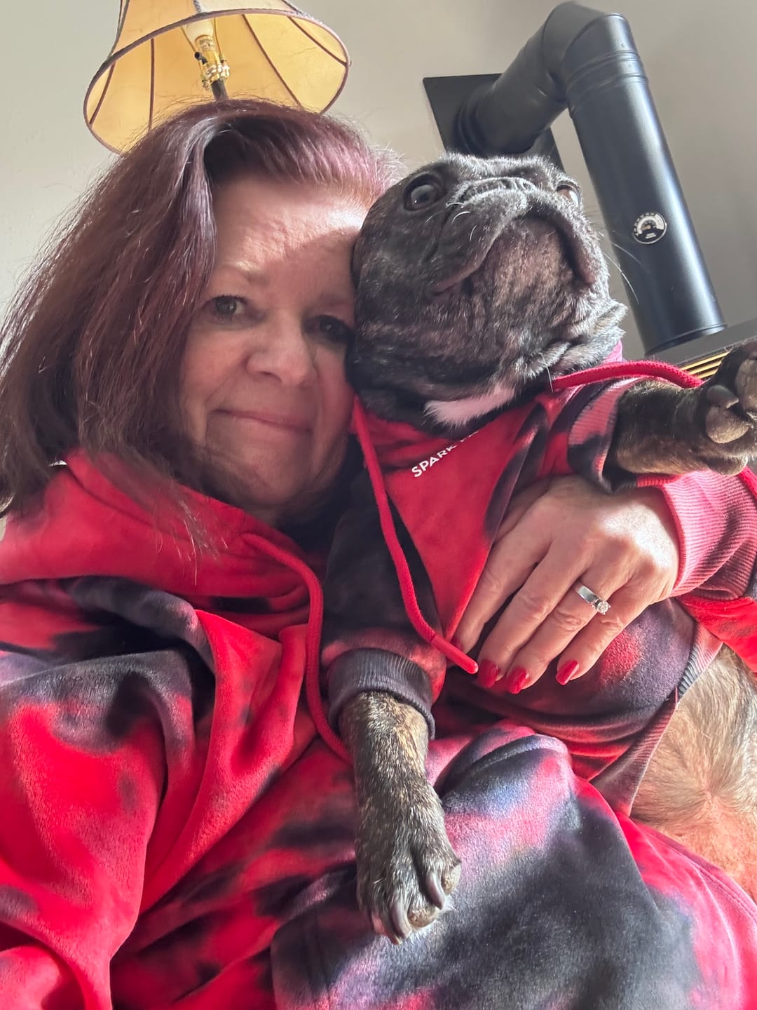 Customer photo review of Velvet Human Hoodies