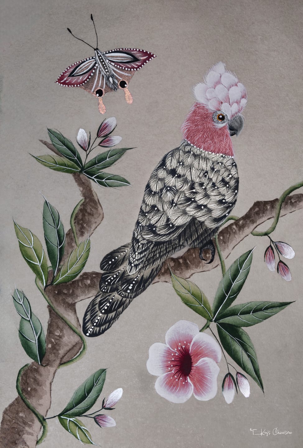 Customer photo review of How To Paint Chinoiserie Art Online Course - Pay In 4