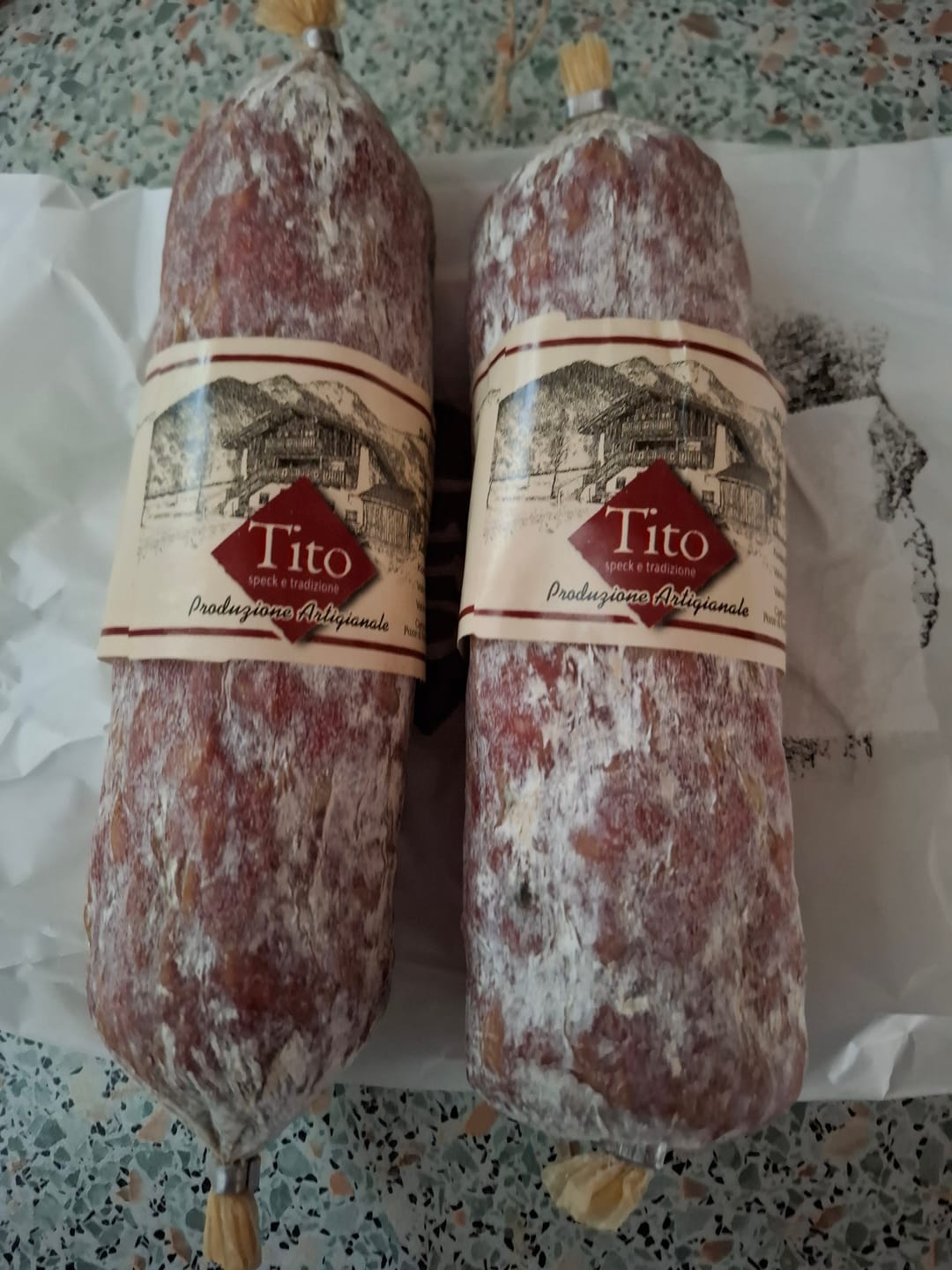 Customer photo review of Salame contadino