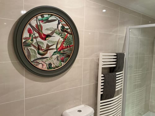 Customer photo review of C.1904 Haeckel Flora And Fauna Round Frames