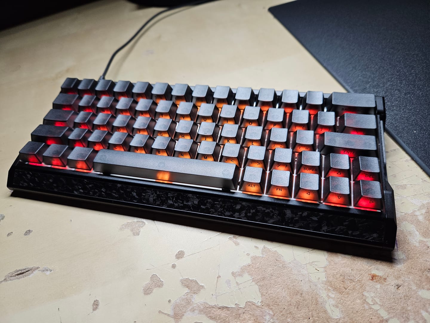 Customer photo review of IQUNIX EV63 Hall Effect Keyboard