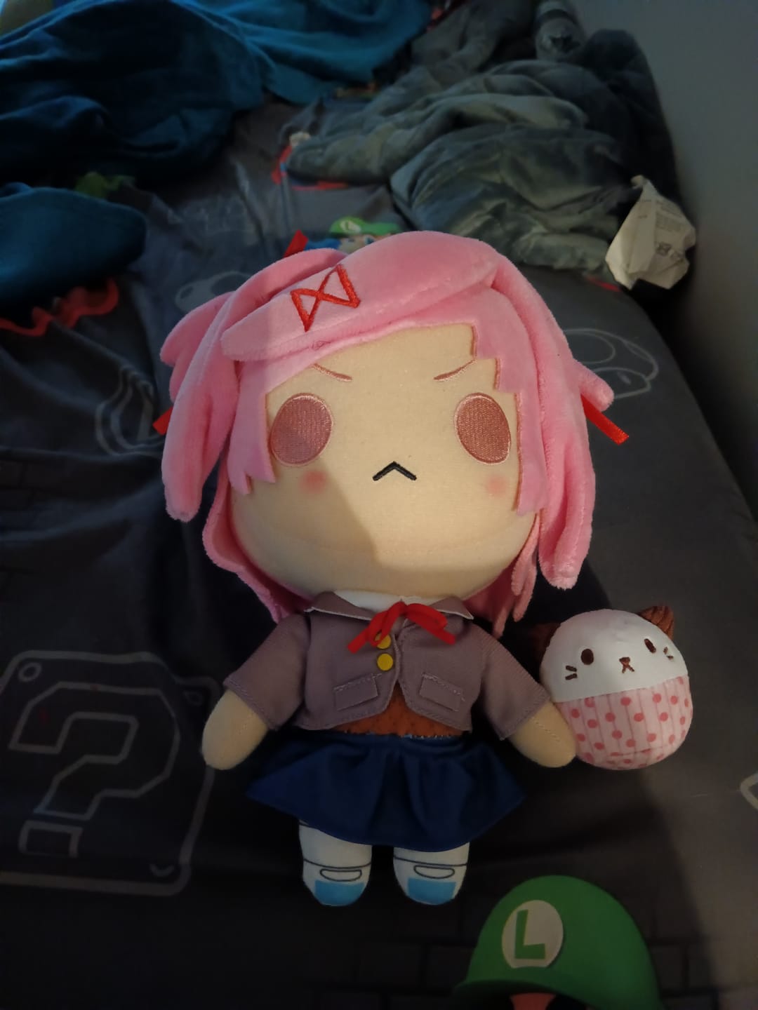 Customer photo review of Doki Doki Literature Club - Natsuki Collector's Plush