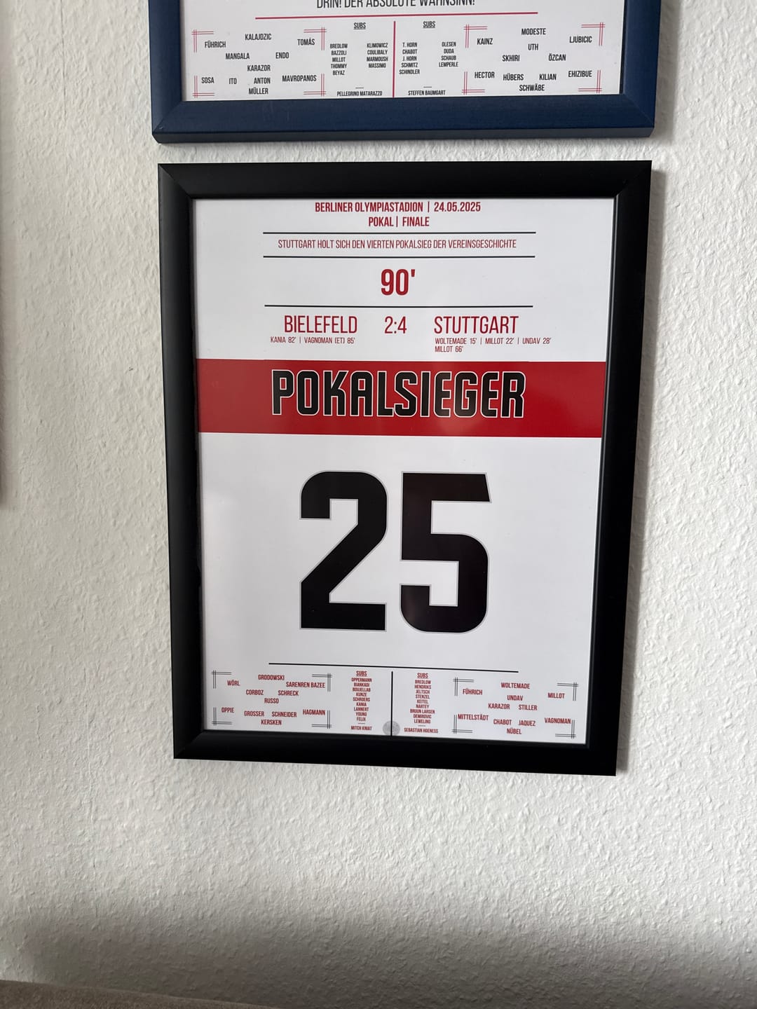 Customer photo review of Pokalsieger 2025 - Stuttgart holt nach 28 Jahren wieder den Pokal