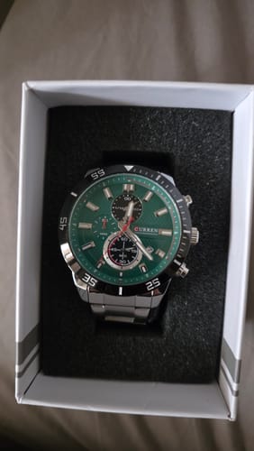 Customer photo review of Curren Berna® orologio uomo acciaio