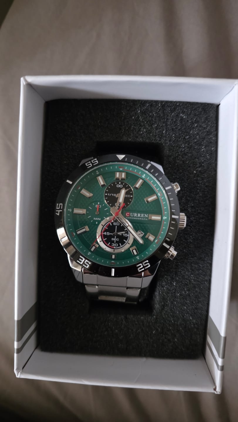 Customer photo review of Curren Berna® orologio uomo acciaio