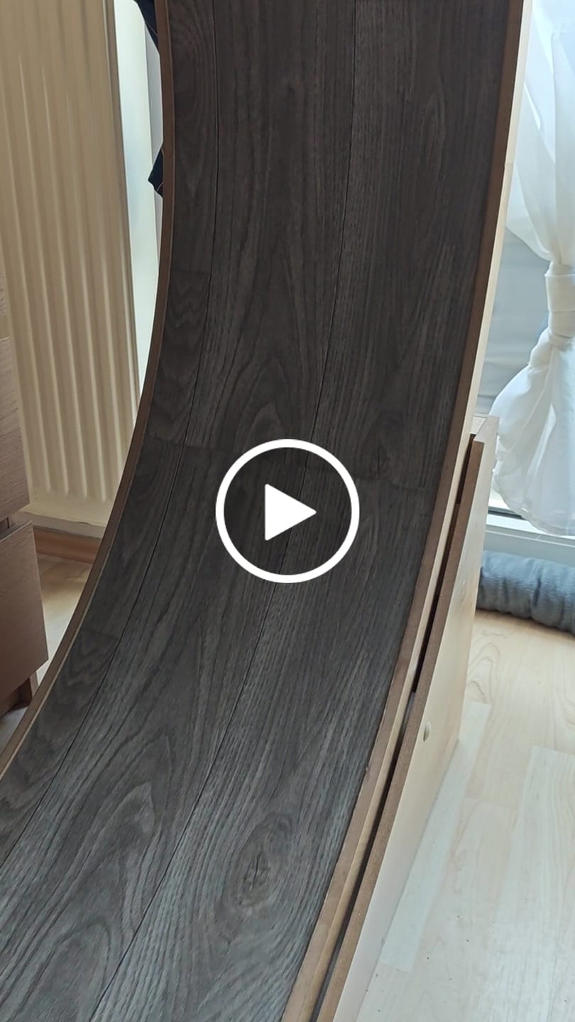 Customer video review of Elmato Katzenlaufrad Ersatztbelag Teppich & Vinyl 10759
