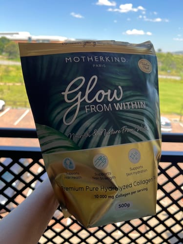 Customer photo review of Glow From Within Collagen - 500g