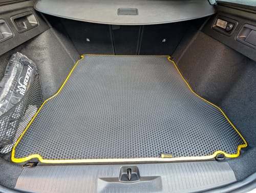 Customer photo review of Kofferraumwanne nach Maß