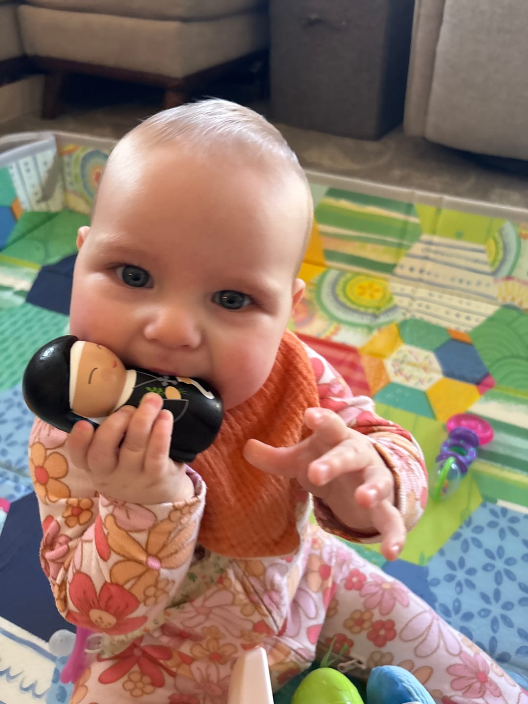 Customer photo review of Saint Hildegard of Bingen Shining Light Doll