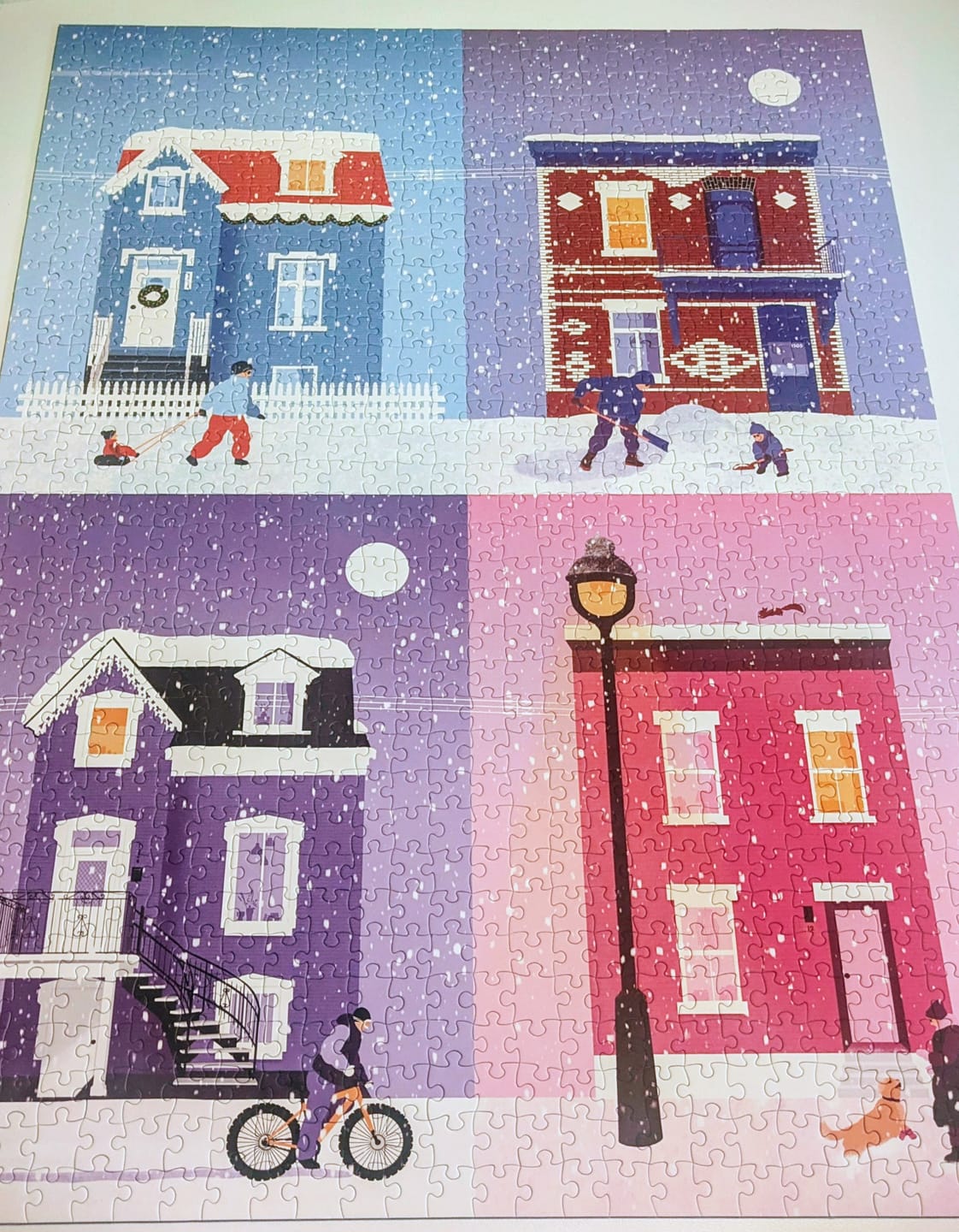 Customer photo review of Snowy in Montreal
