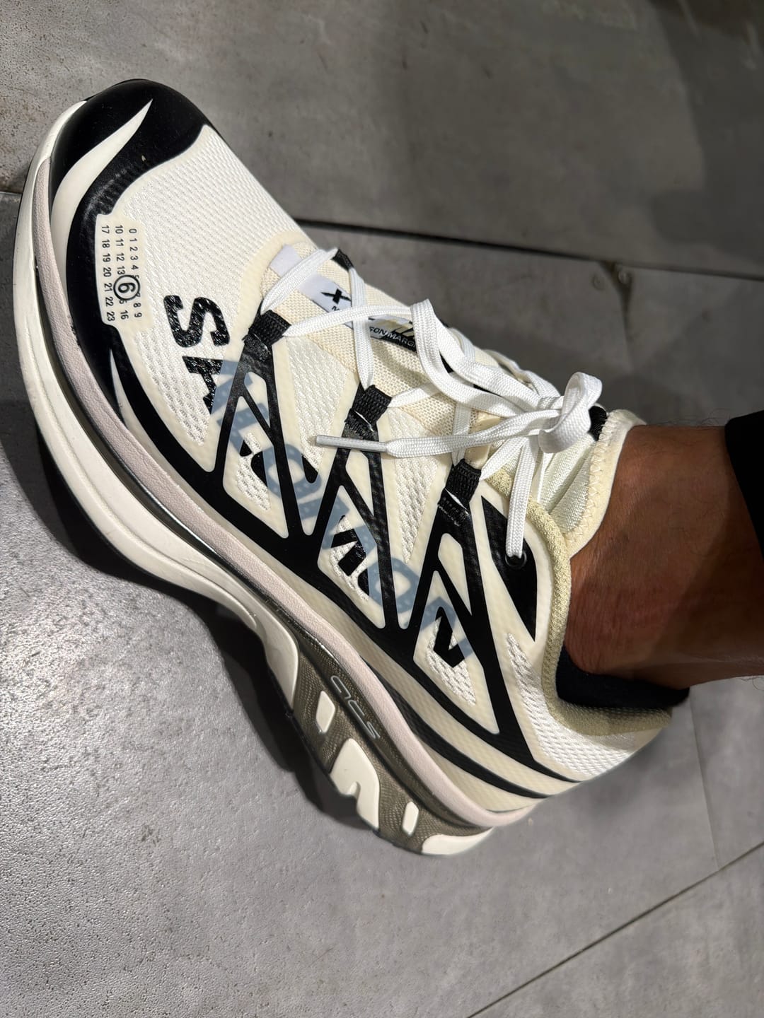 Customer photo review of Salomon X Maison Margiela (Vente privée)