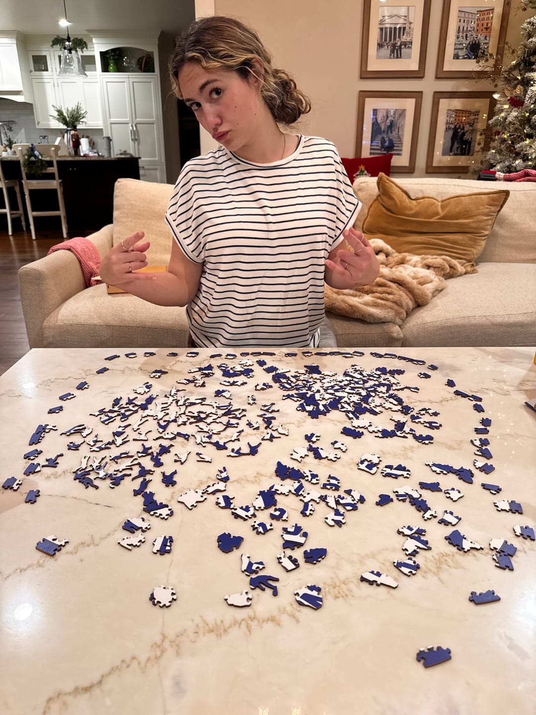 Customer photo review of Brigham Young University - Wooden Puzzle