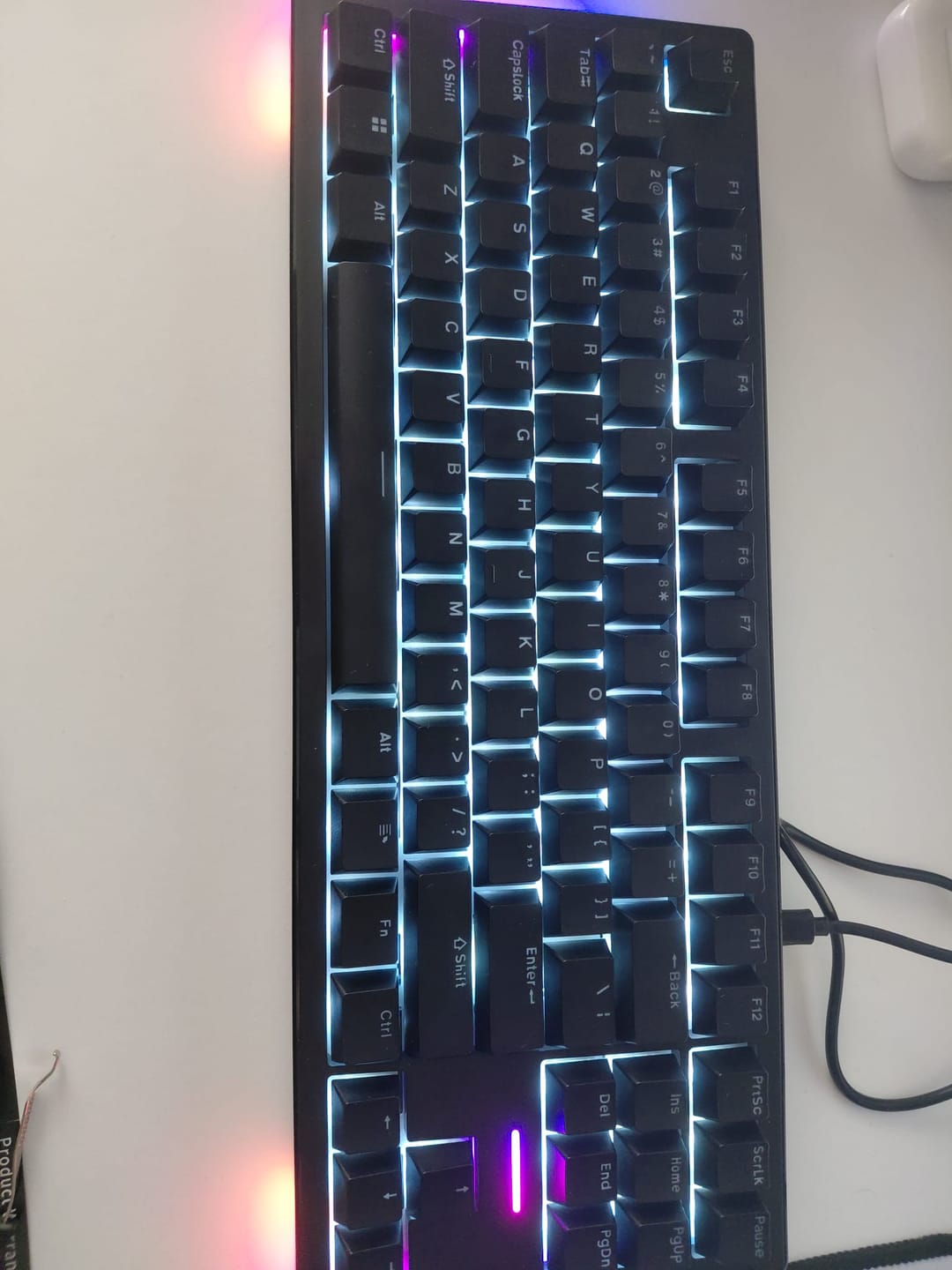 Customer photo review of WEIKAV WK87 Mekanik Klavye